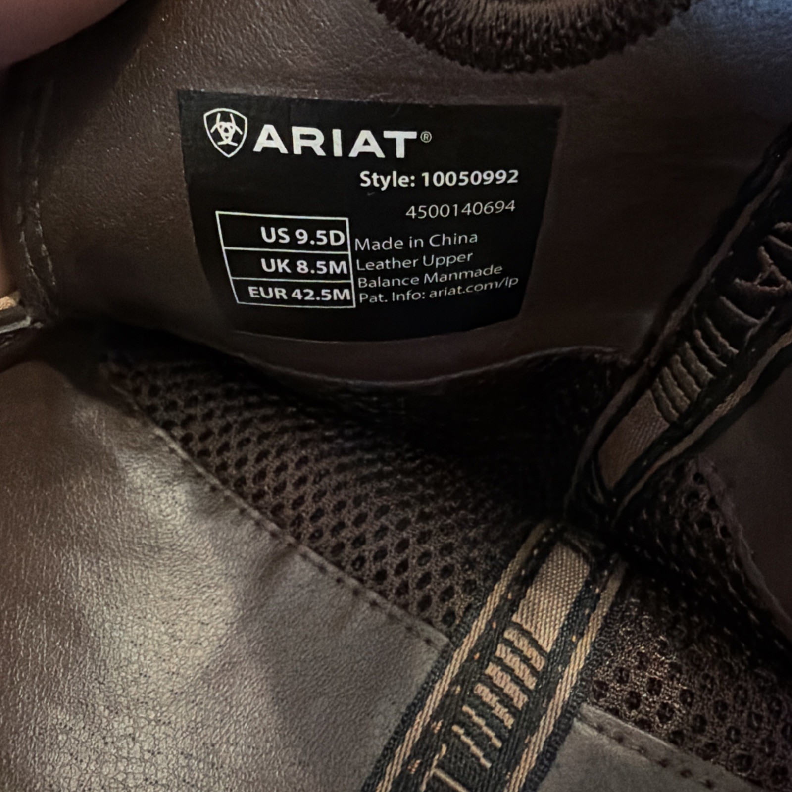 Ariat Men’s Boots Sport Square Toe 10050992 New