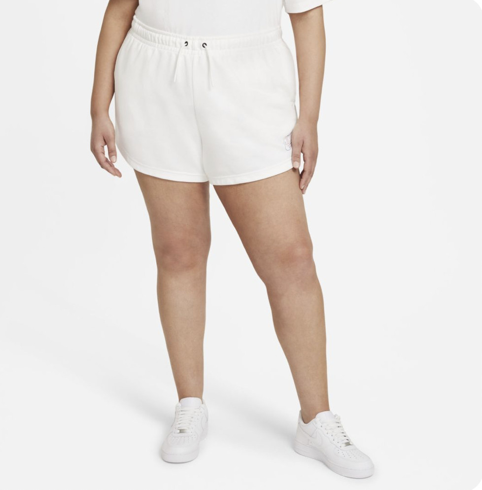 Women’s Nike Sportswear Plus Essential Shorts French Terry 1X, 2X, 3X,