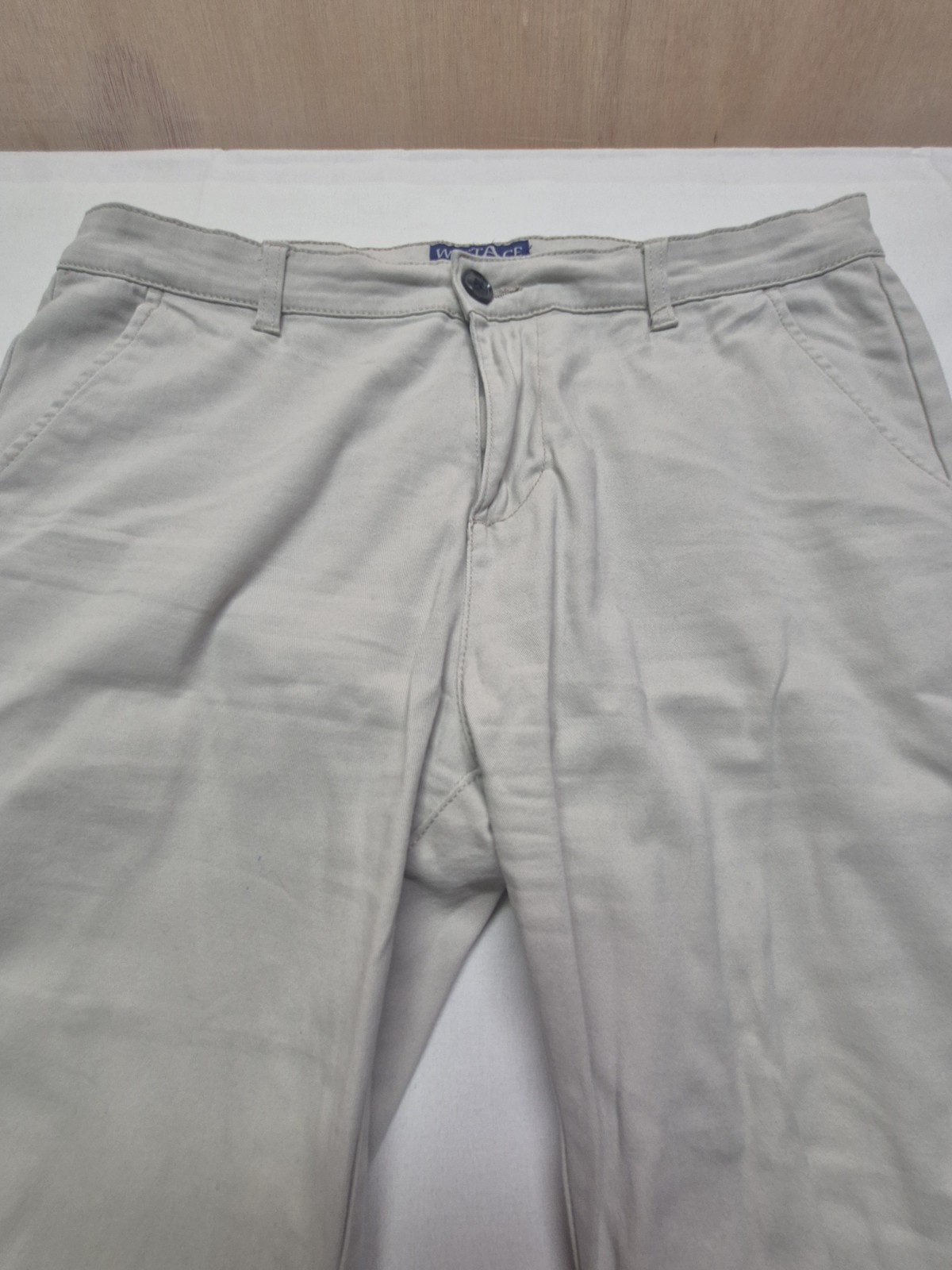 Westace Mens Chinos Trousers Beige Colour Straight W34/L32