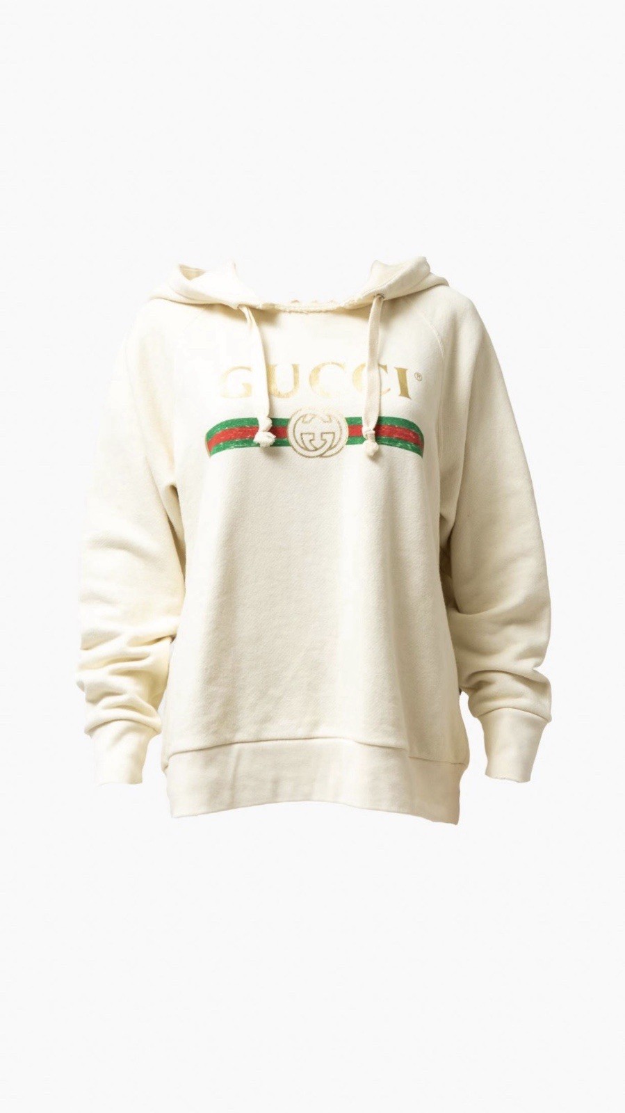 Gucci ‘Blind For Love’ Embroidered Hoodie (retail $1900) Oversized Fit
