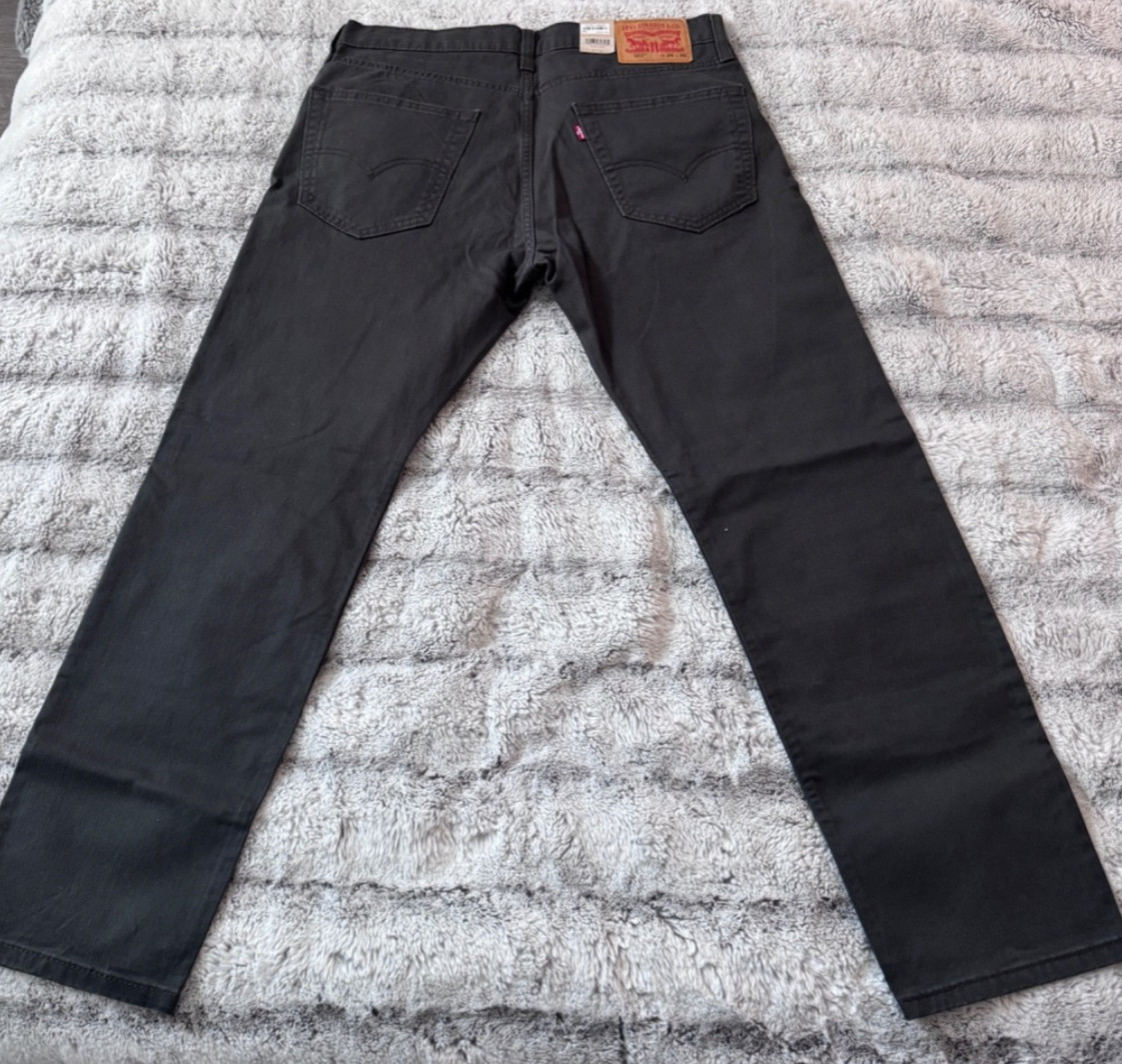 levis 502 black jeans
