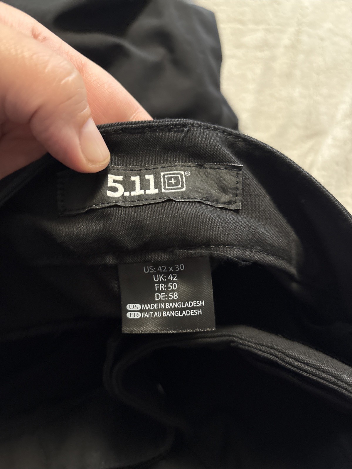 5.11 Tactical Taclite Pro Ripstop Pants – Black Mens 42×30