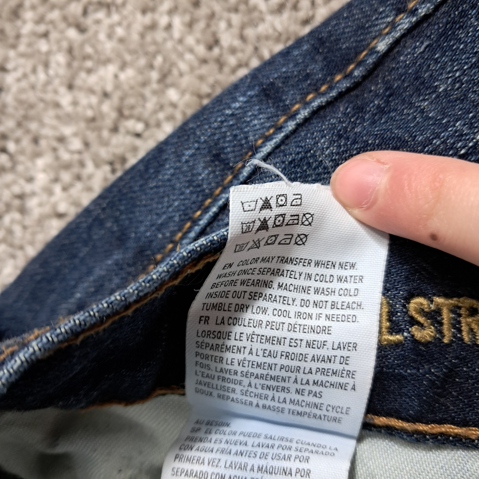 American Eagle Outfitters Women’s Original Straight Jeans Blue 30×36