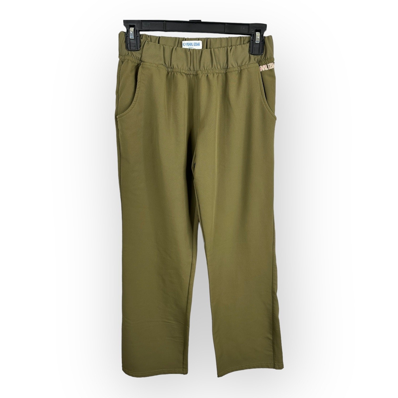 Pearl Izumi Womens size Small Accelerator Soft Shell Running Pants 4349 Green