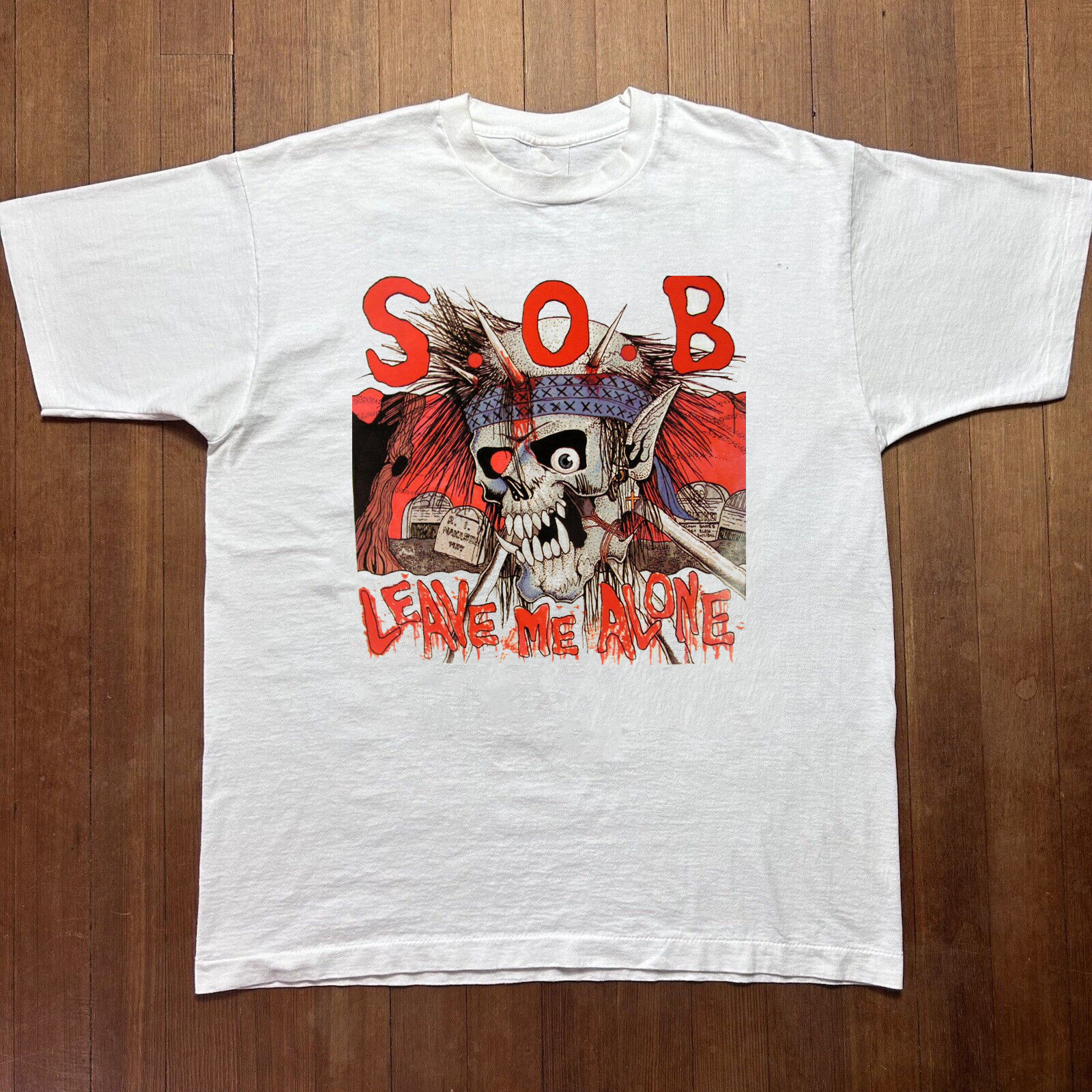 S.O.B. Band Music WhiteT-Shirt Cotton Unisex S-234XL RM1028