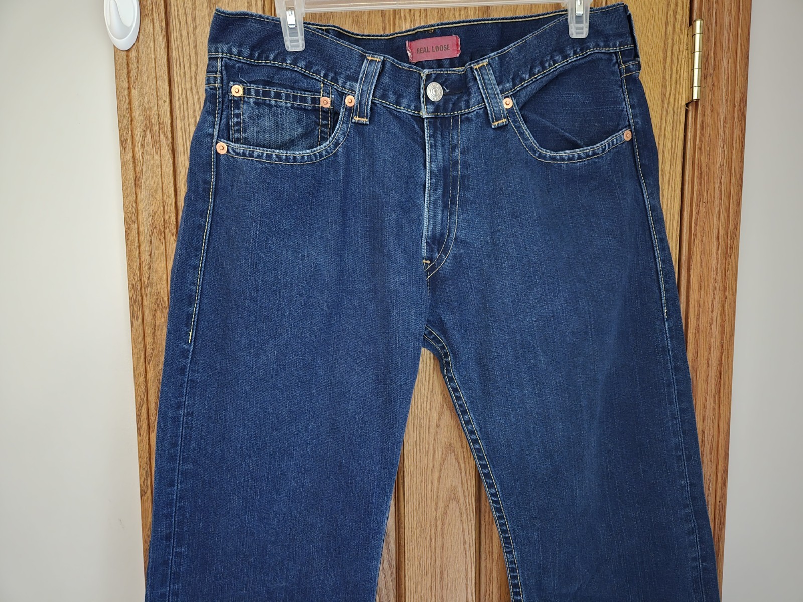 38/30 RARE Levi’s TYPE 1 Real Loose VINTAGE Made in HONG KONG Y2K JEANS