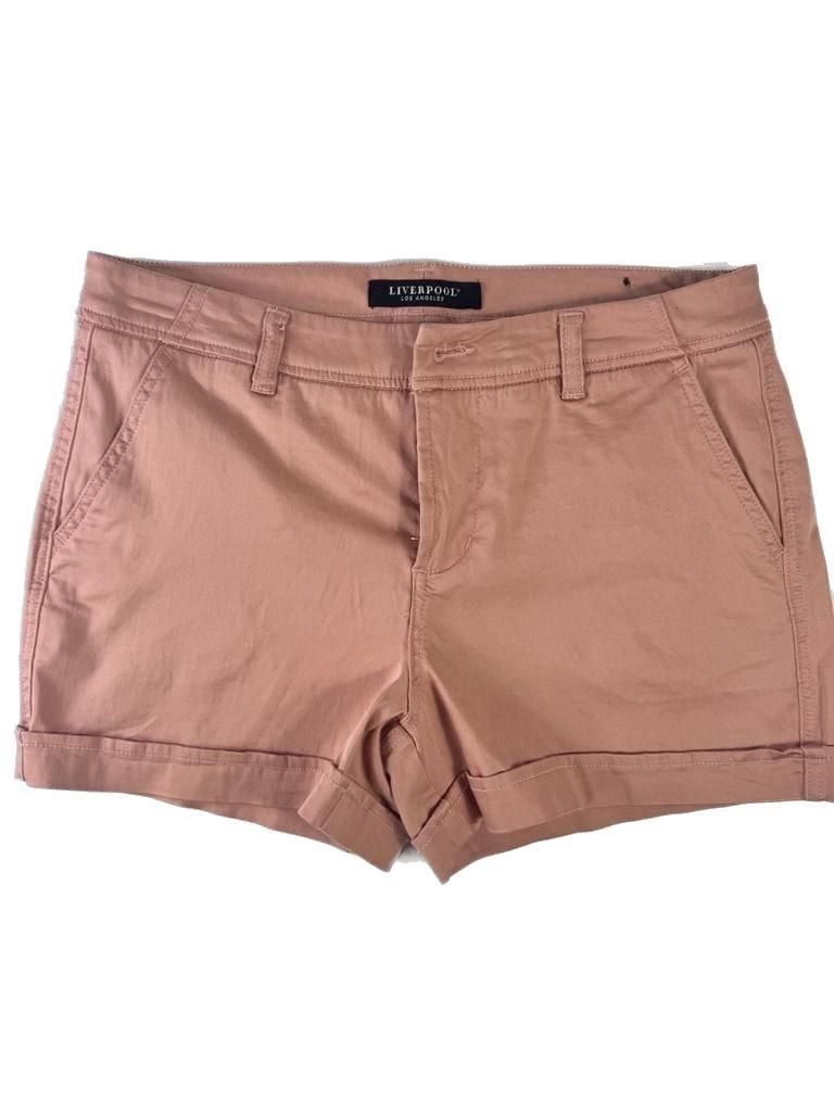 Liverpool Los Angeles Women’s Pink Cotton Blend Chino Shorts