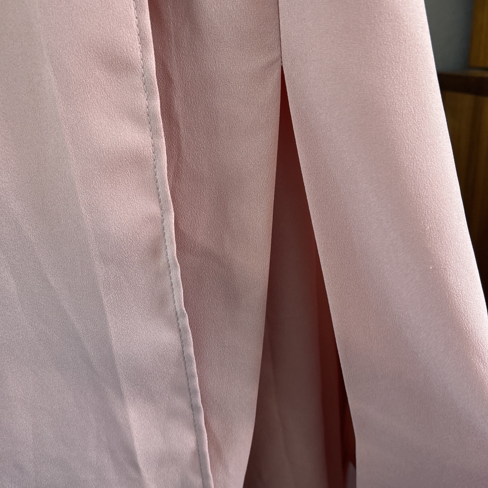 Topshop Asymmetrical Wrap Dress casual/ formal size 8 Pink
