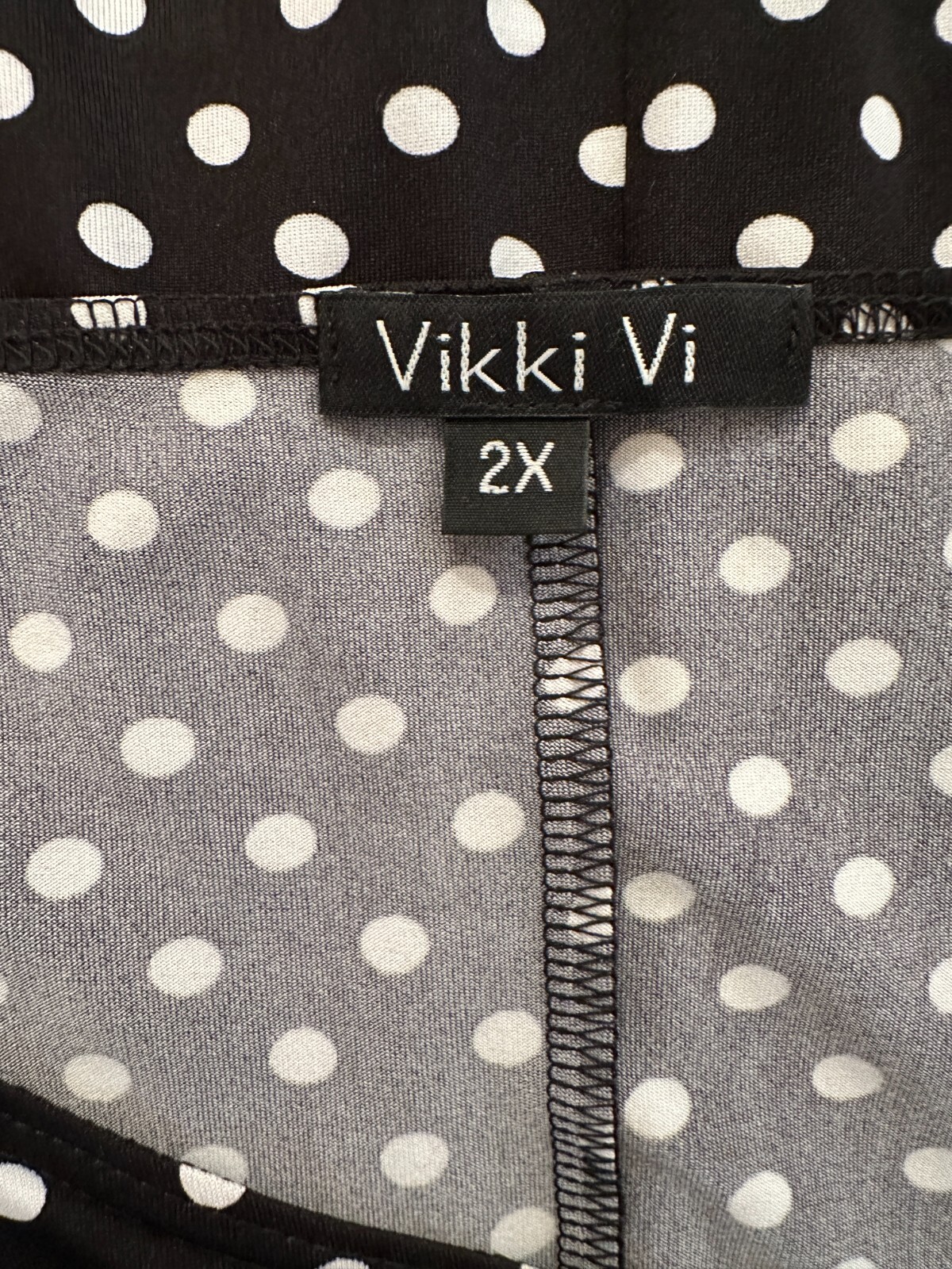 Vikki Vi Silky Jersey Tank Sleeveless Shirt Top Shell Women’s Plus 2X USA