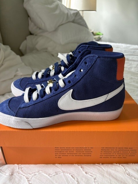 Blazers mid ’77 deep royal blue/white-orange DC3433 400