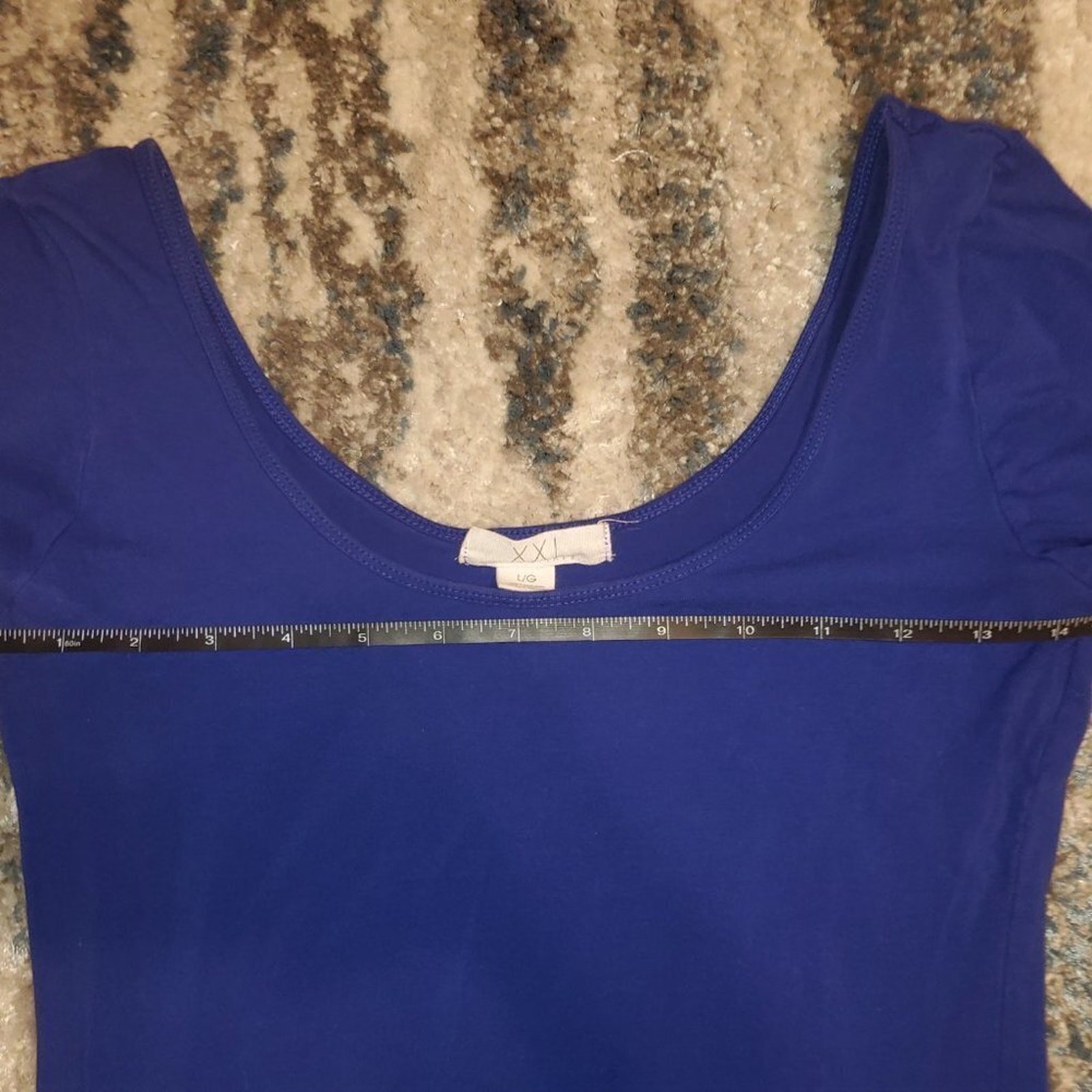 F21 Royal Blue Top || sz Large