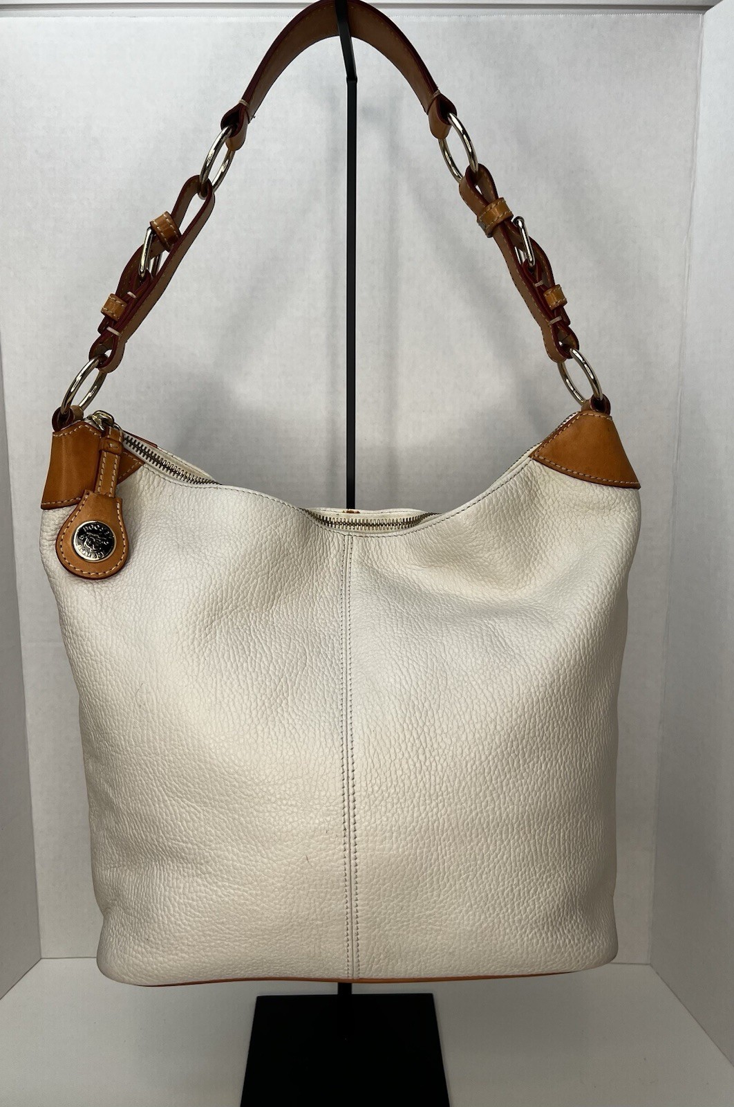 Vintage Dooney & Bourke All-Weather Leather (AWL) Hobo Shoulder Bag