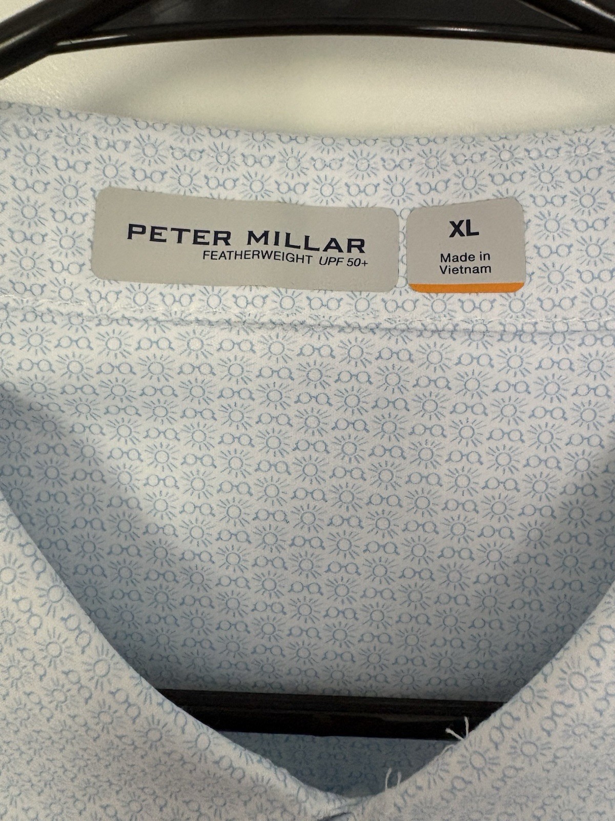 Peter Millar Featherweight Lost Rail Polo Top 100 RARE Size XL