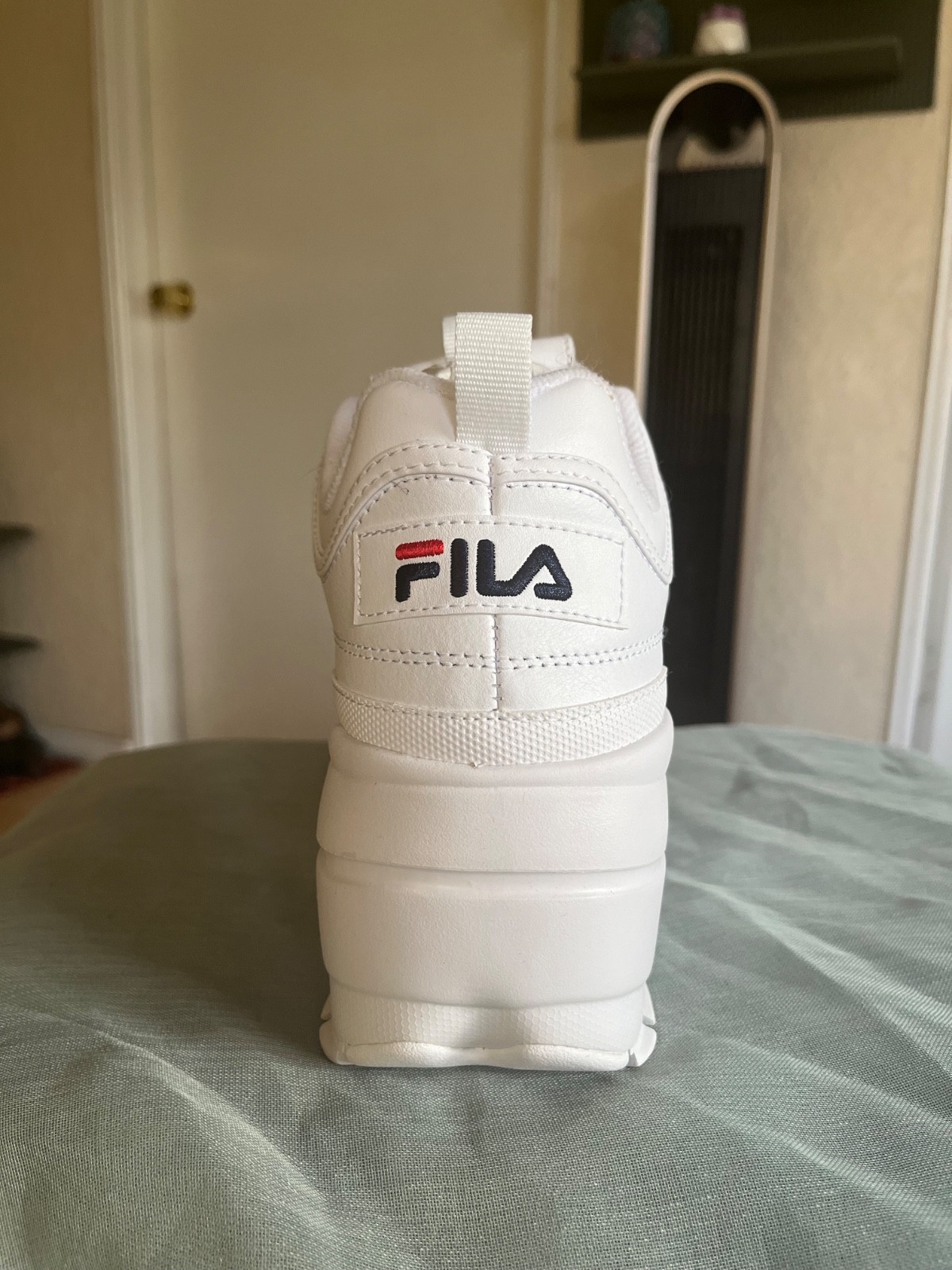 Brand-New FILA Disruptor II Wedge Women’s Platform Sneakers
