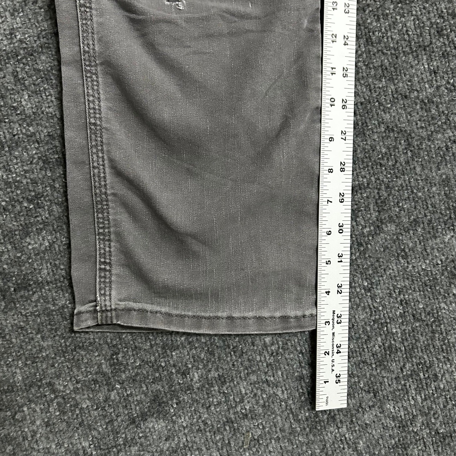 Dickies Carpenter Pants Mens Size 32×34 Gray Flex Regular Fit Utility Workwear