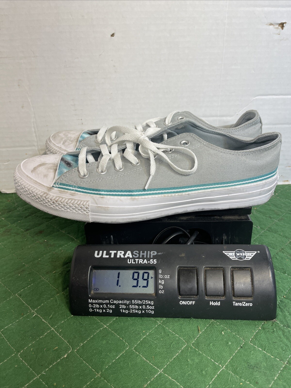 Chuck Taylor All Star Low Summer Daze Ash Stone Blue Size 11.5
