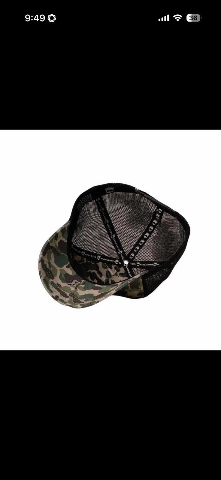 Barbas Hats “FTR TRUCKER” * Ready To Ship *
