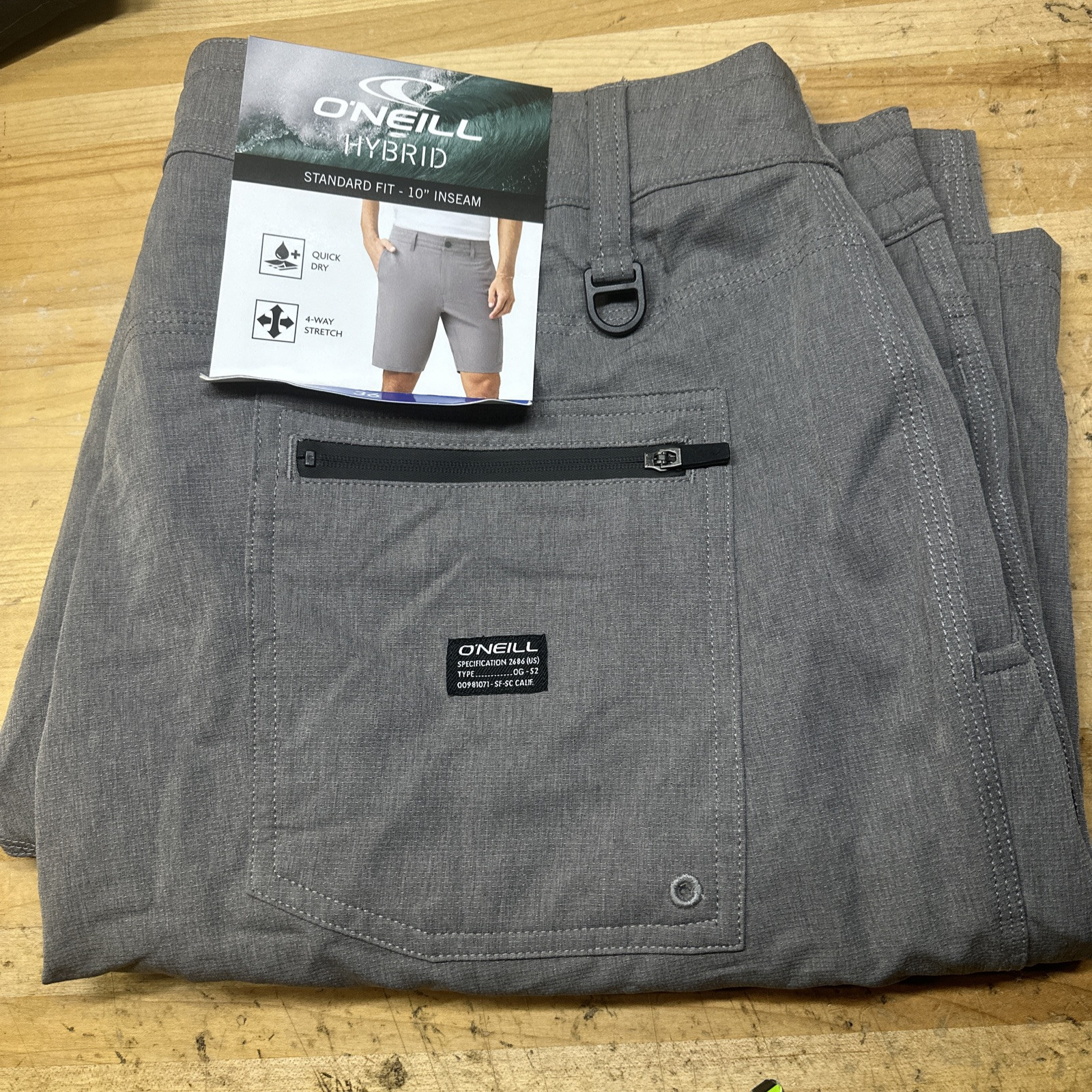 O’Neill Men’s Crossover Hybrid Shorts Variety Colors & Sizes