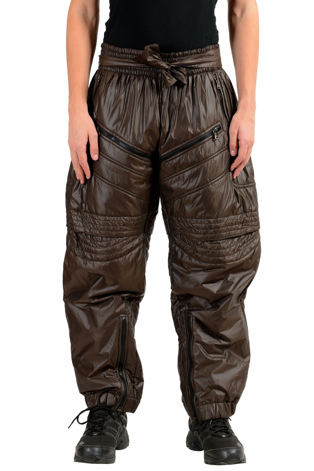 Dolce & Gabbana D&G Men’s Brown Insulated Snow Pants Size 28 30 32 34
