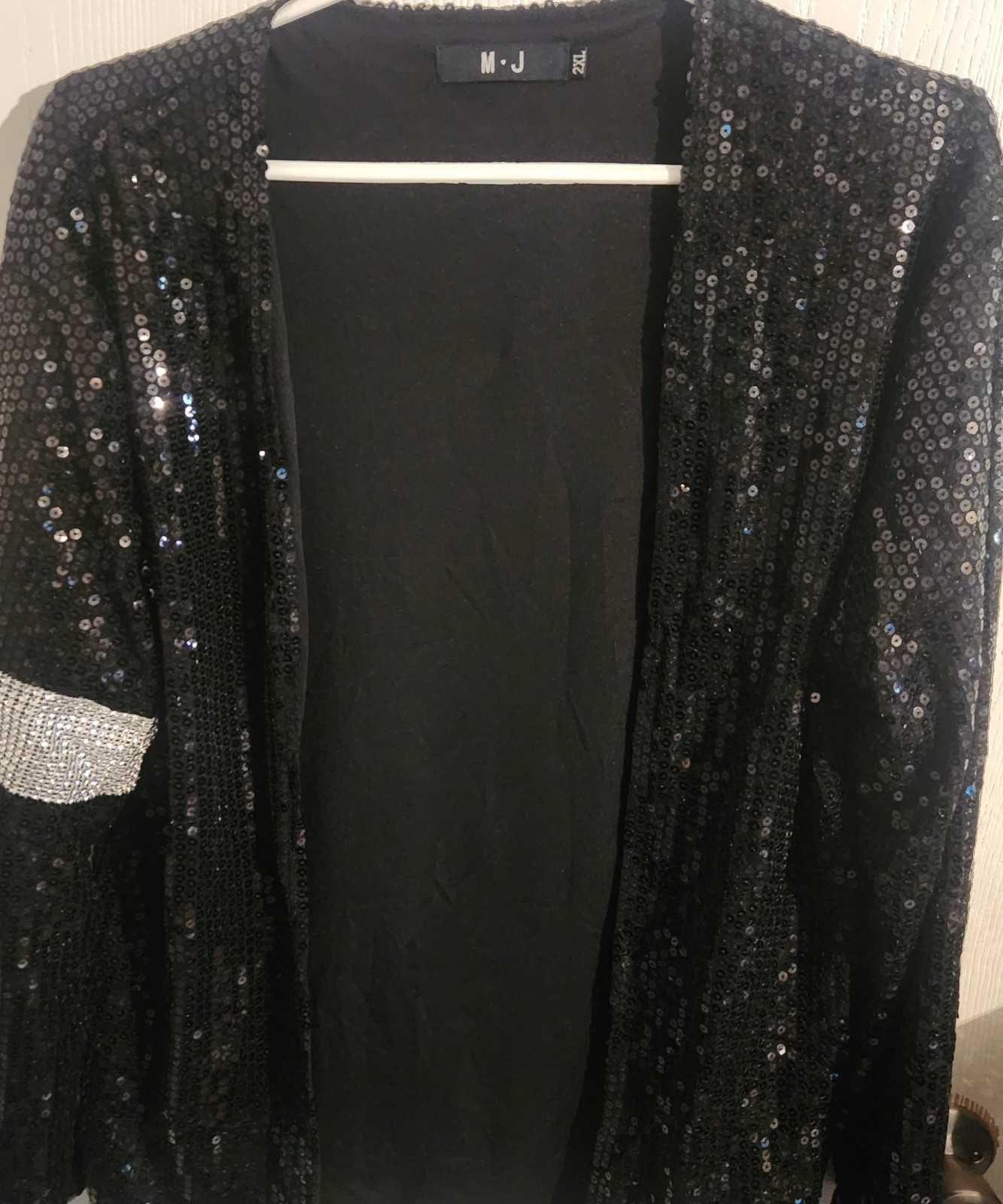 MJ Billie Jean Sequin Jacket 2XL