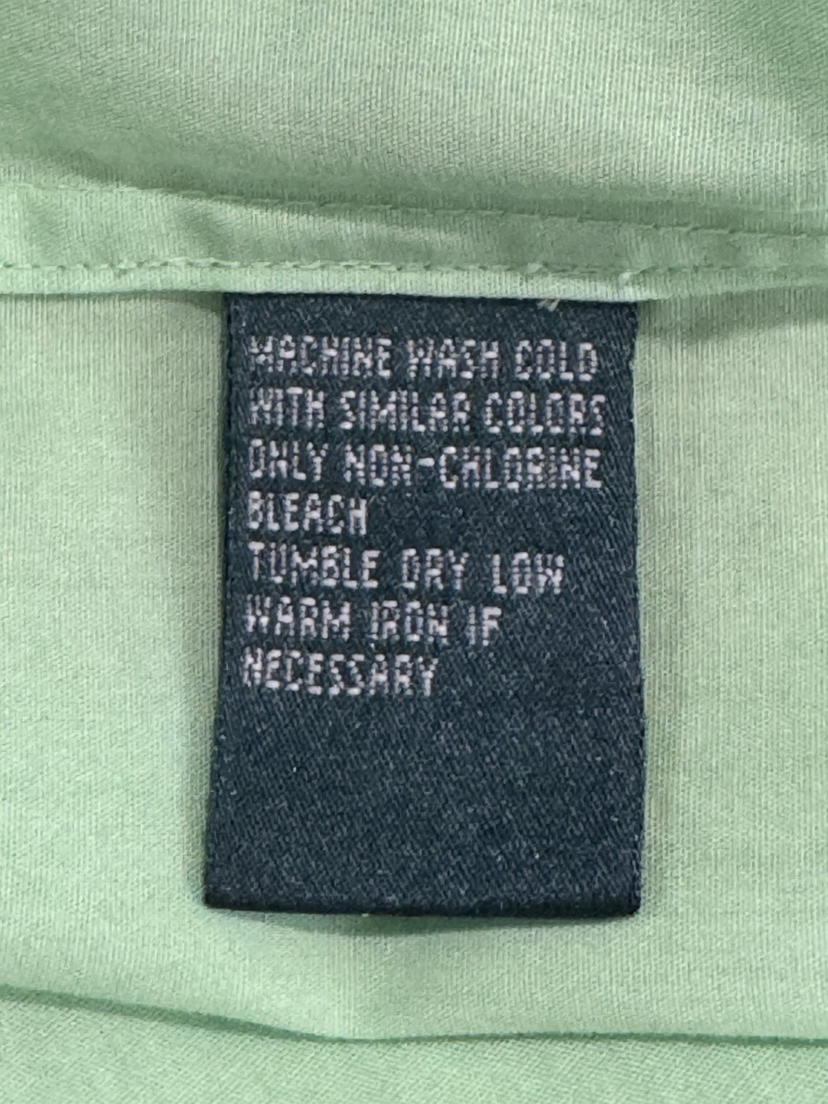 Lauren Ralph Lauren Lime Green Button Up Vibrant Contrast Flip Cuff Size Medium
