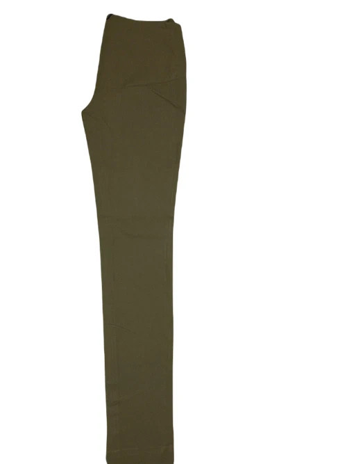 JOSEPH WOMEN’S LONG PANT BROWN SIDE ZIP SLIM FIT STARCHED SIZE W32 & L34