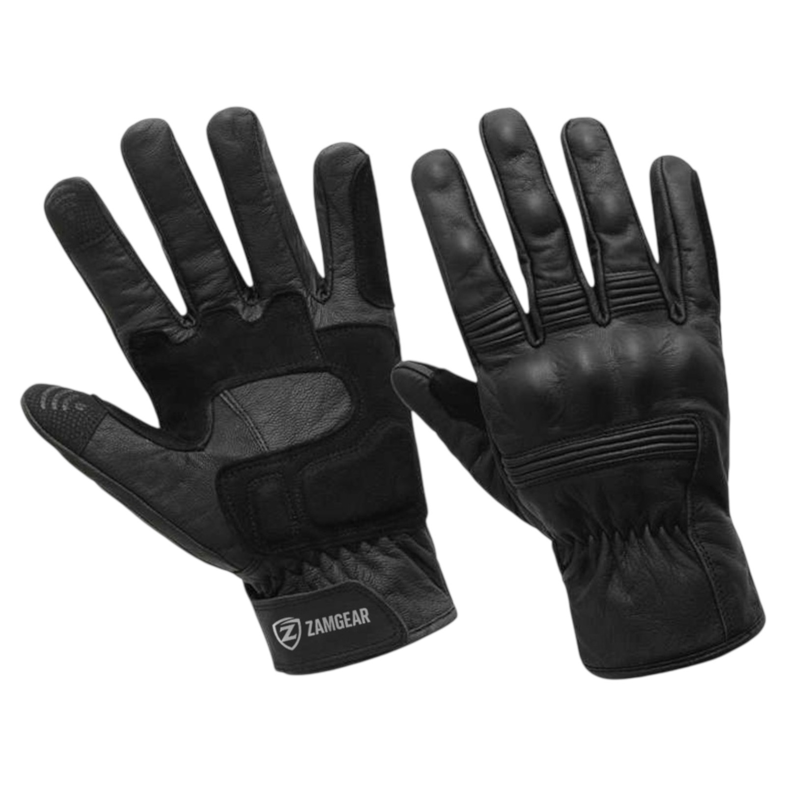 Riding Gloves Summer Motorcycle Leather Protective Touchscreen Biker Armor