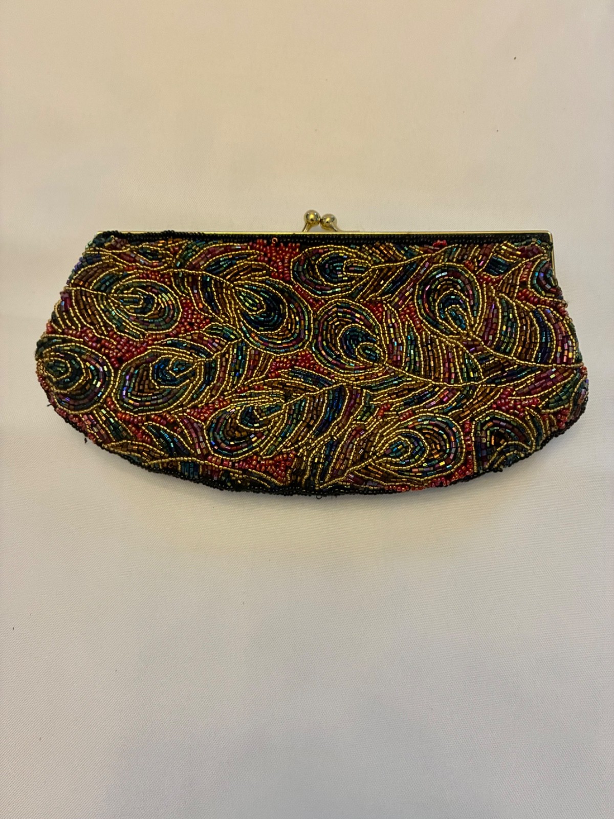 Multi-color LaRegale Evening Purse (Clutch or w/Shoulder Strap)