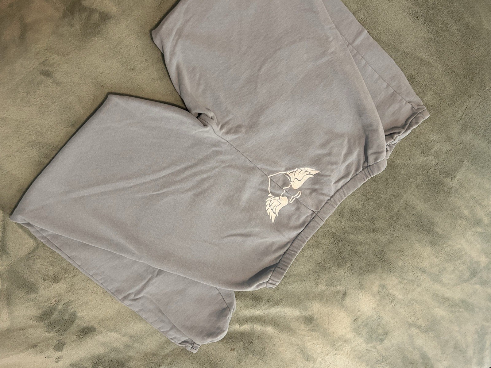 Limited Edition Badwood Jogger Sweatpants M Baby Blue Angel Logo