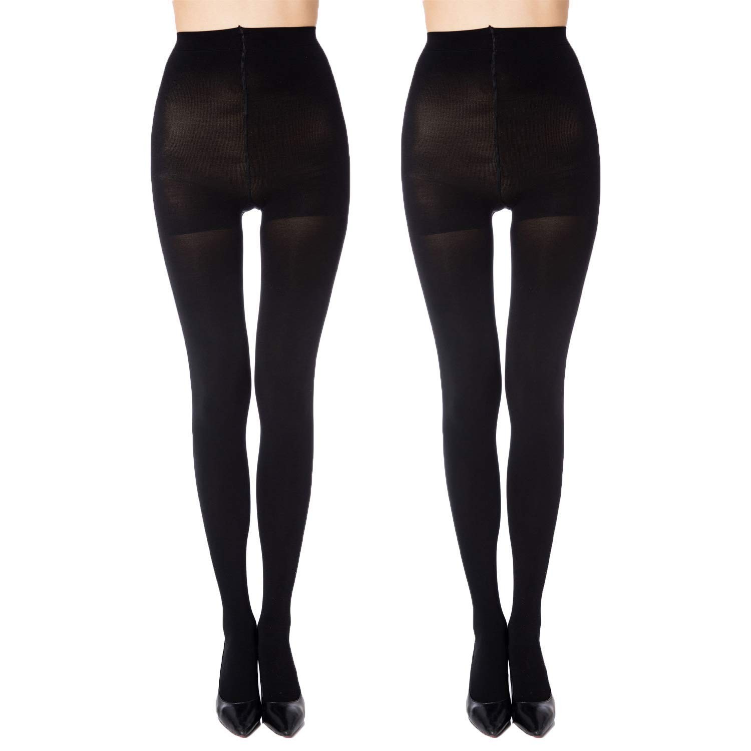 Run Resistant Opaque Control Top Panty Hose Tights for Women Women’s Hosiery