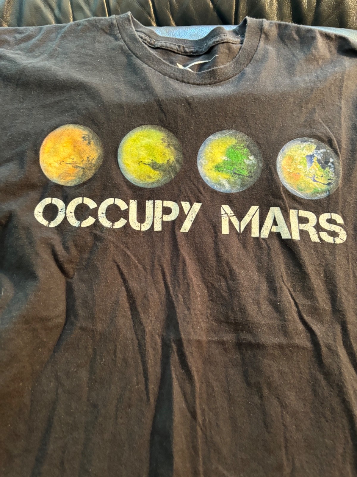 Space X occupy Mars t shirt near mint+ Elon Musk space travel trillionaire