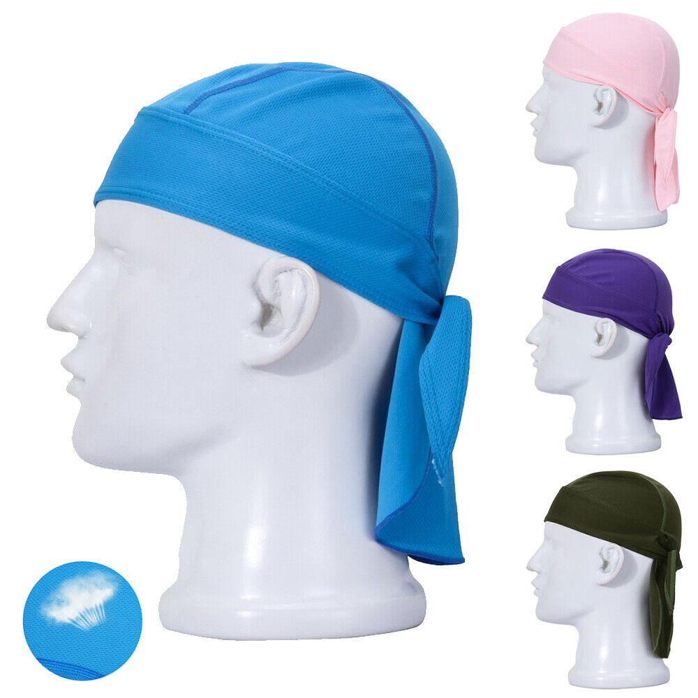 UV Protection Helmet Liner Skull Cap Dew Rags Head Wrap Beanie Hat for Men Women