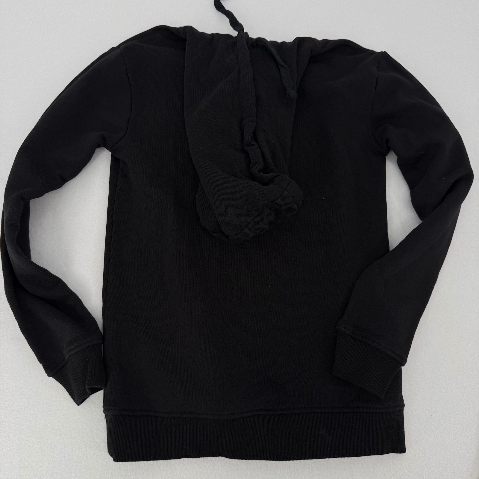 Celebrity Dance Hoodie Kids Youth Large Black Embossed Logo Pullover Sweatshirt