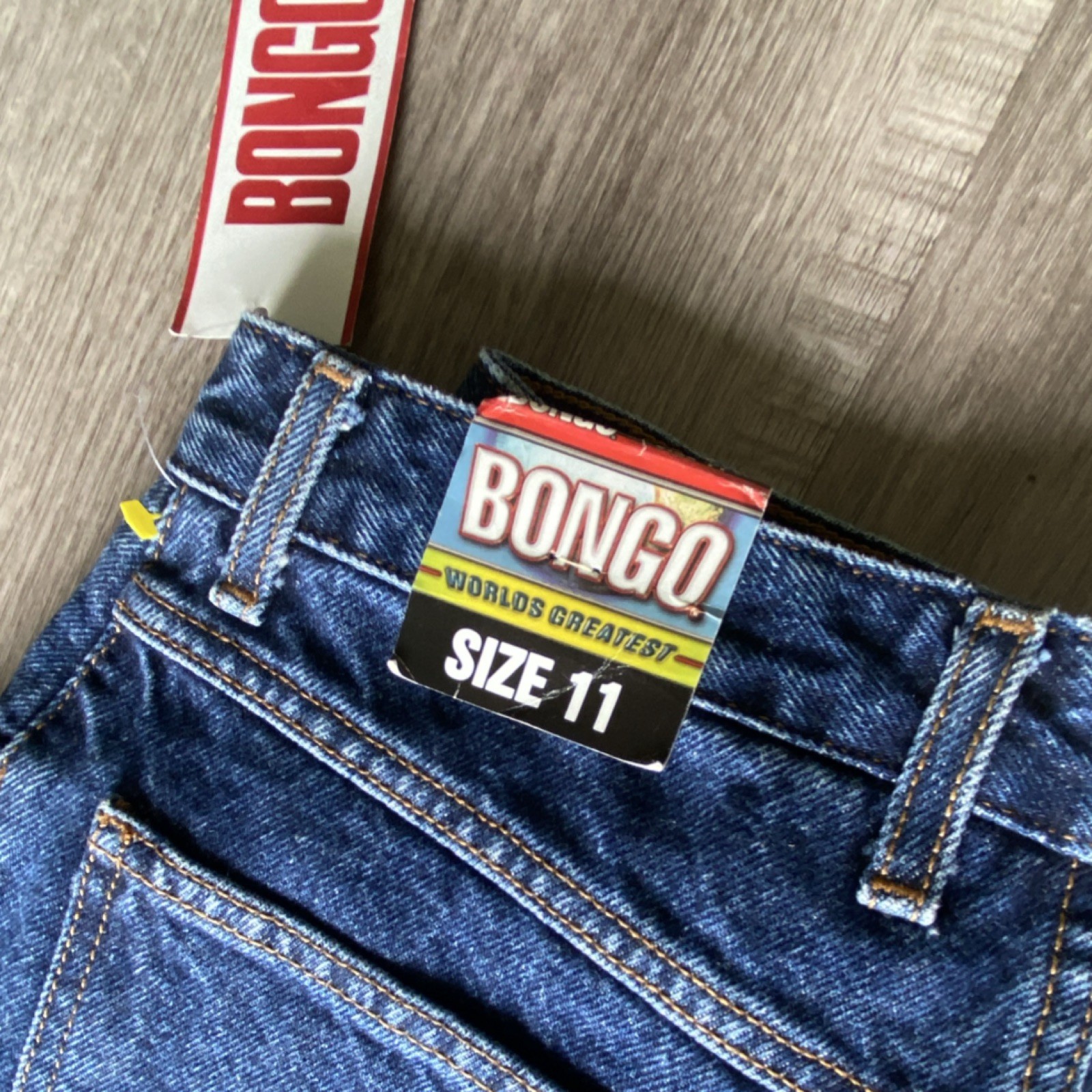 Bongo The Original Slim Fit Tapered Vintage 80s Juniors 11 Long