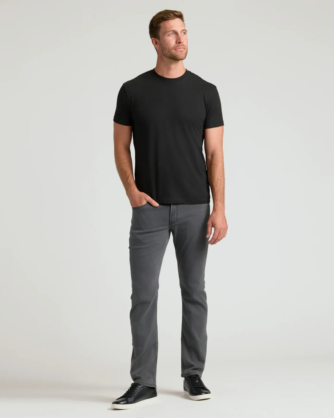 True Classic Crew Neck (Black) Medium