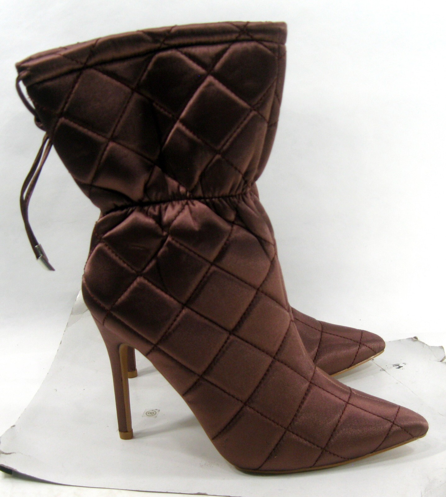 Cape Robbin Brown 4.5″Stiletto Heel Pointy Toe Ankle Boot women Size 7.5