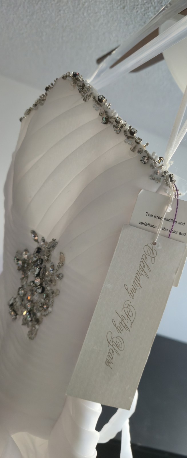 Mori Lee Voyage Beaded Formal Dress – Size 4 – White NWT – Madeline Gardner