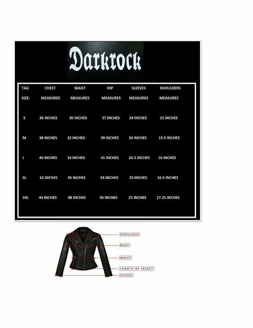 Women’s Black Silver Parade Ladies Jacket Steampunk Military Punk Rock Jacket