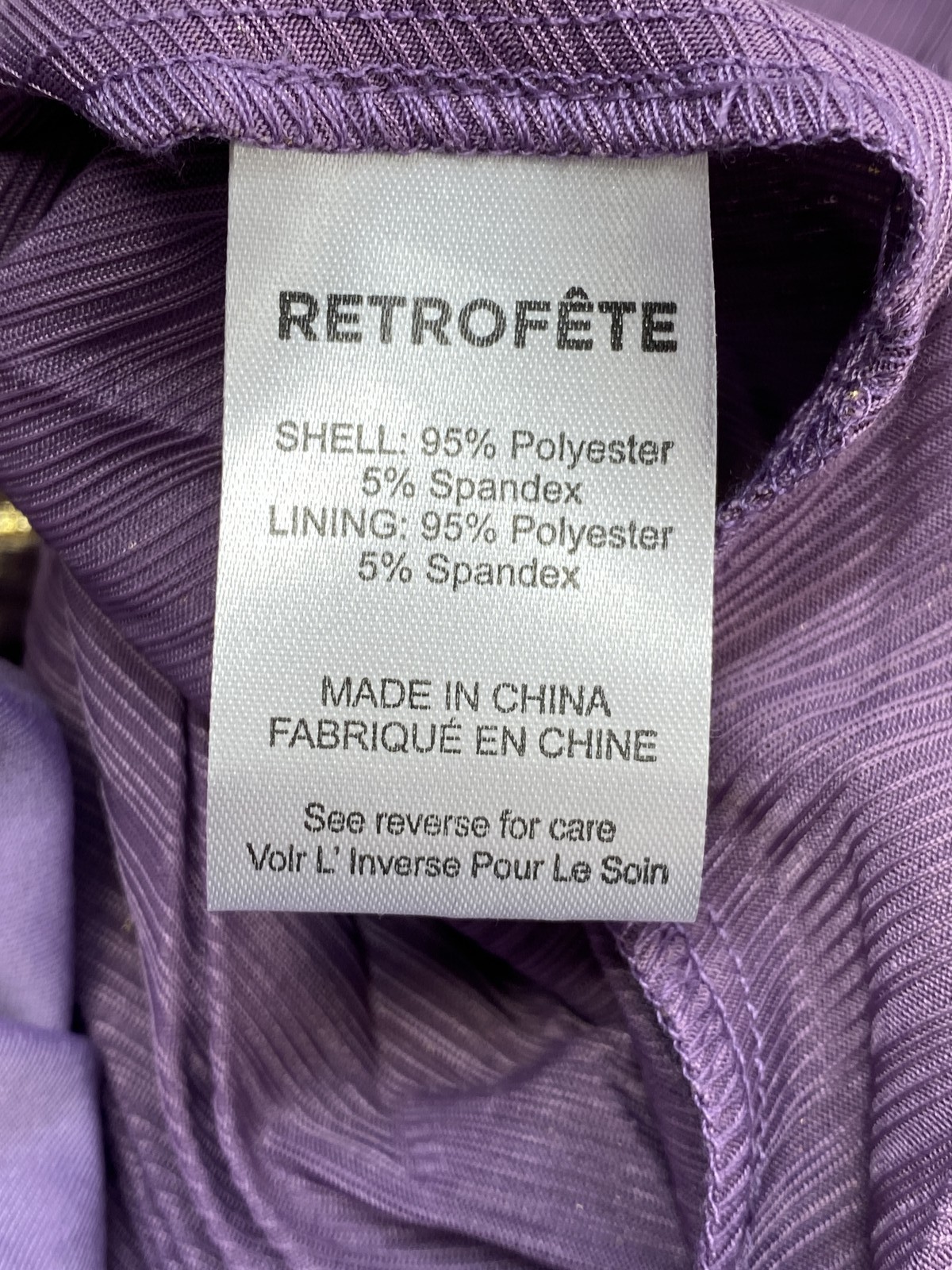 Retrofete Womens Maxi Dress Purple/Gold Size XS Thalia Halter Neck Pleated