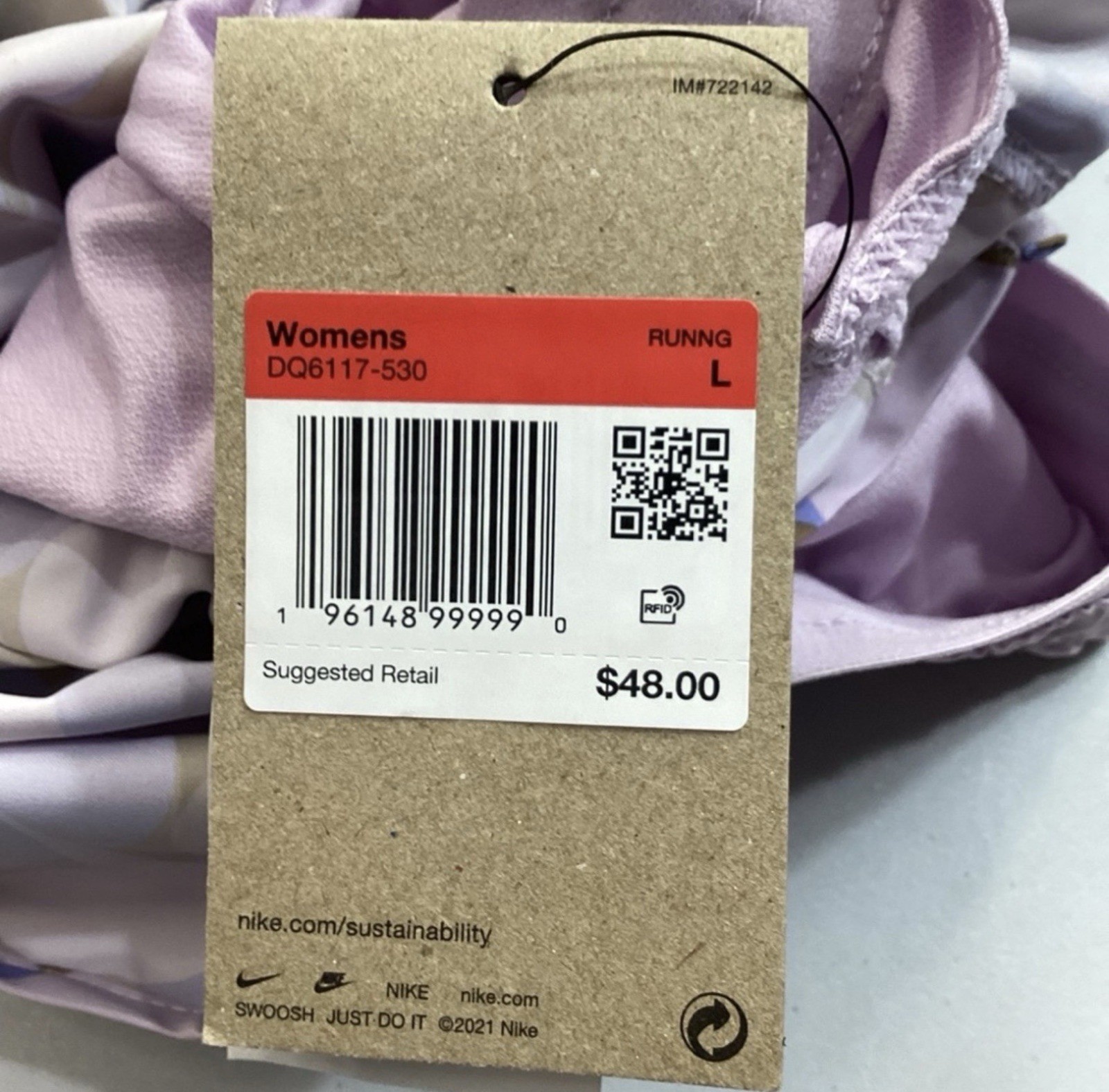 Nike Dri Fit Athletic Running Shorts Large NEw! Retail $48