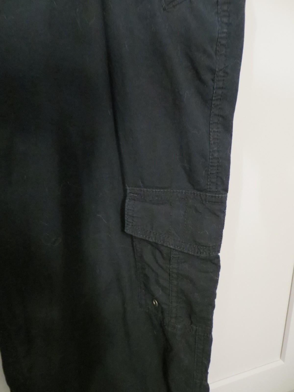 Style & Co Black Sz 14 Cargo/Parachute Style Pants
