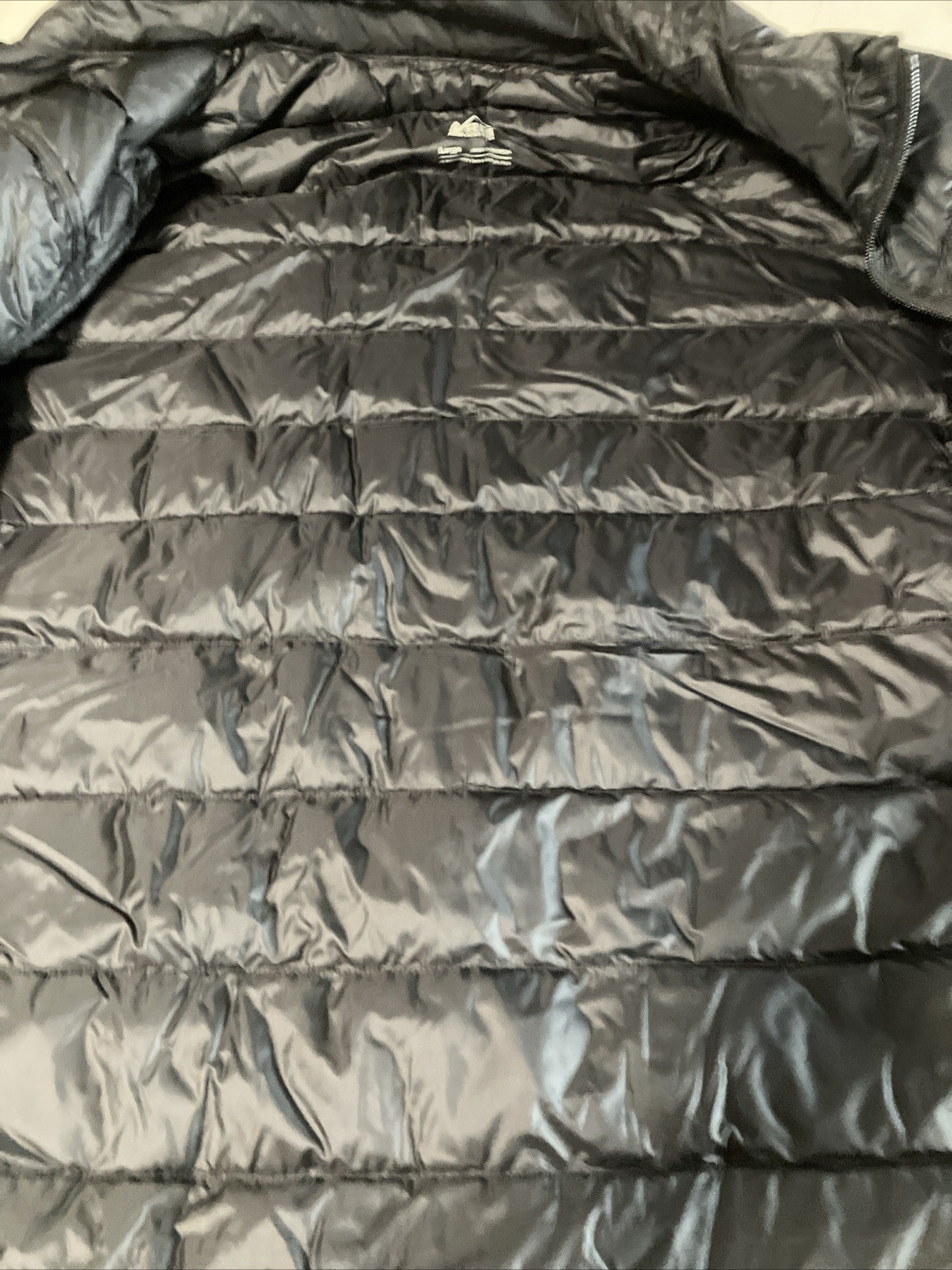REI Coop 650 Down Jacket Men Lightweight Waterproof Quilted Pack Puffer Blk LG