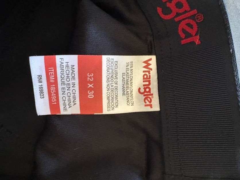 Wrangler Men’s Terrain Tech Pant