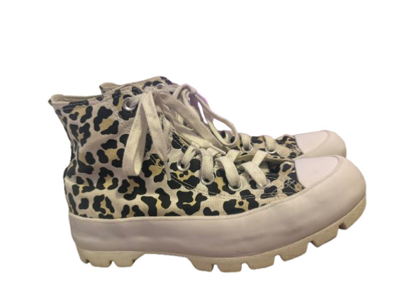 Converse Chuck Taylor All Star Lugged Leopard High Top Platform Sneakers