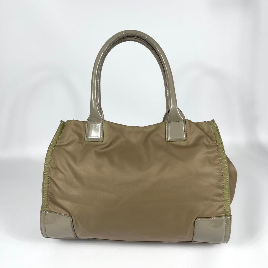 Tory Burch A4 Compatible Ella Tote Bag Nylon