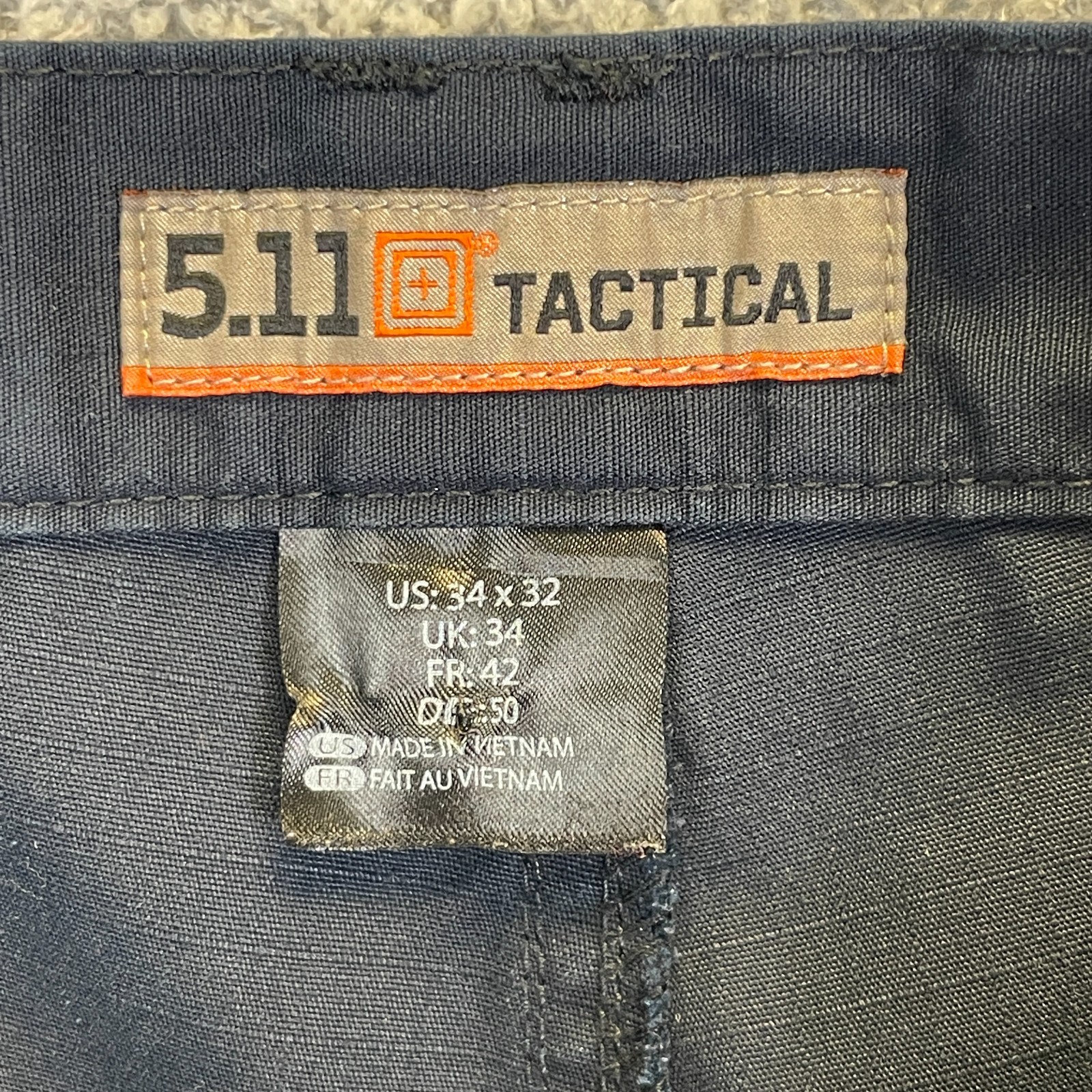 5.11 Tactical Taclite Pro Ripstop Regular Fit Pants 34×32 Navy Blue Workwear