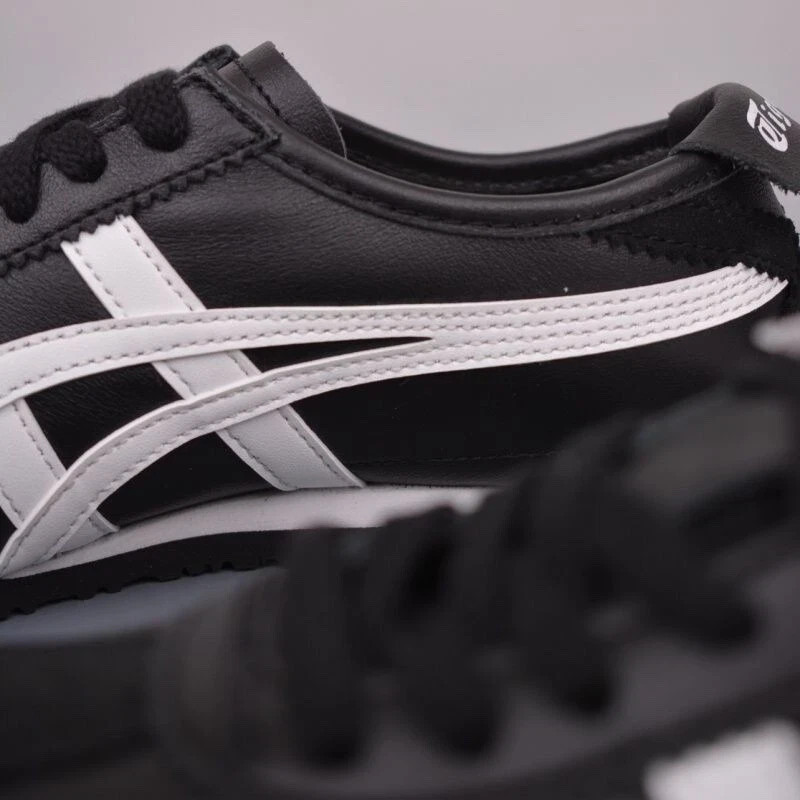 Onitsuka Tiger Mexico 66 Black White Sneakers 1183C102-001 Shoes All Size No Box