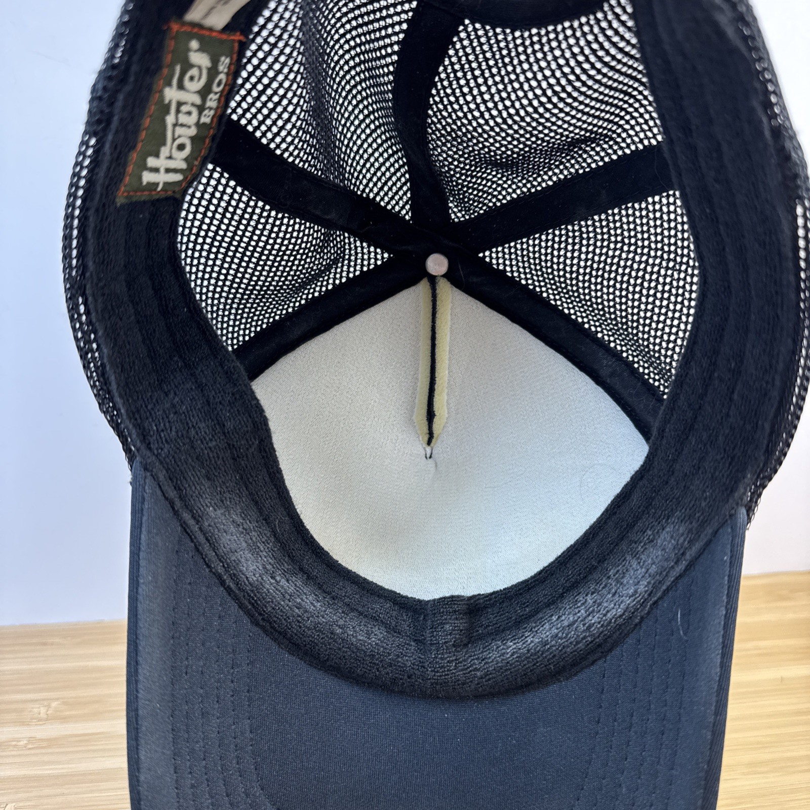 Howler Bros Mesh Foam Polyester SnapBack Hat Heed The Call Black Trucker Cap
