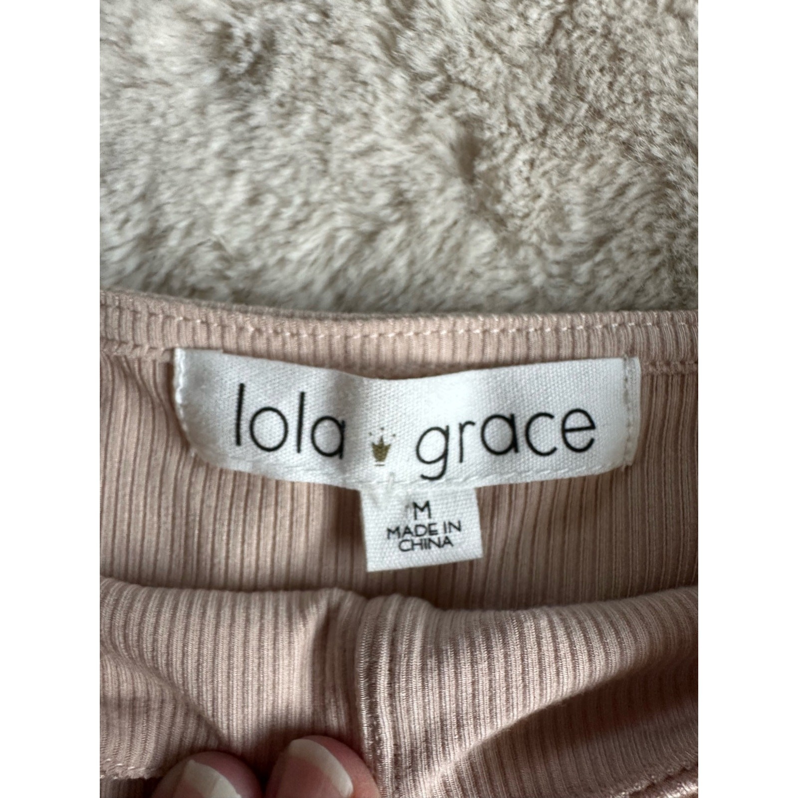 Lola Grace Square Neck Corset Tank Medium
