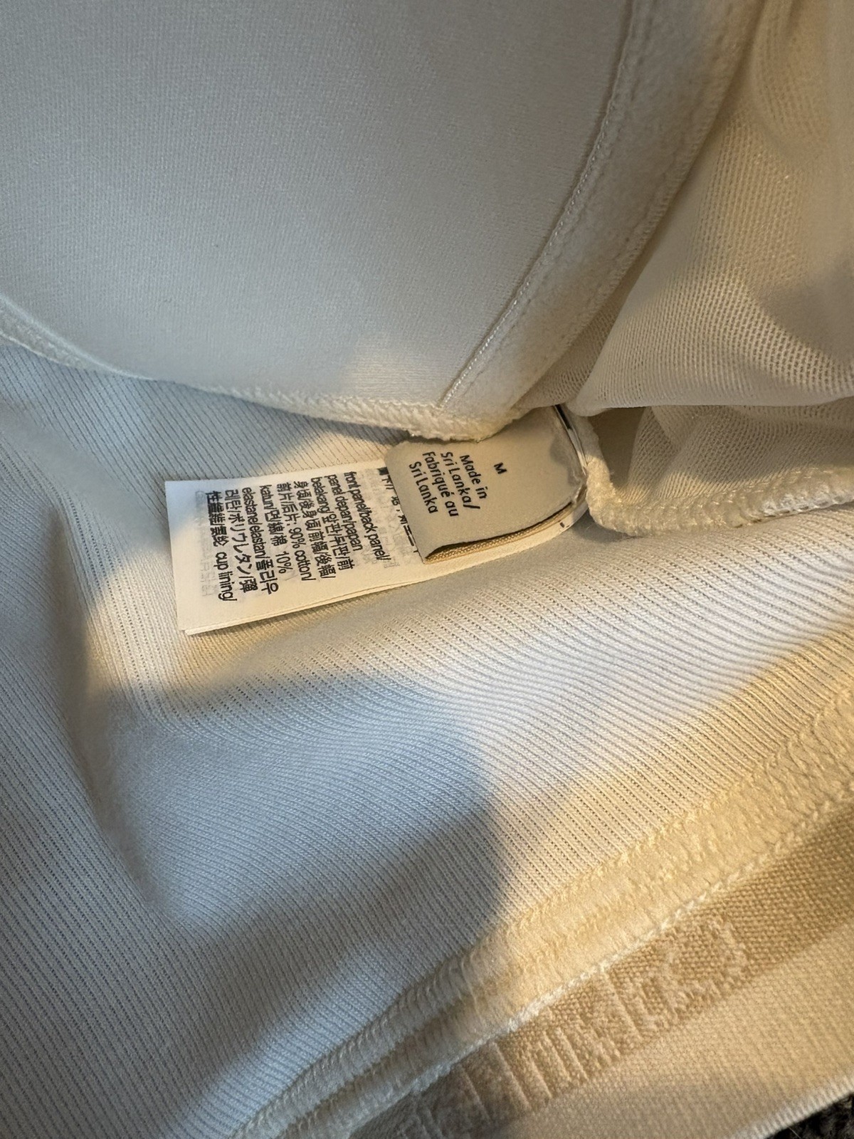 Jung Kook Calvin Klein Tofu T-shirt Bralette Size M New Limited Edition CKJK